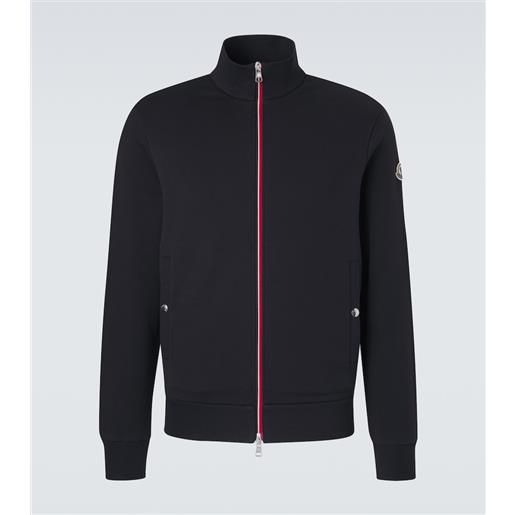 Moncler giacca archivio in jersey di cotone