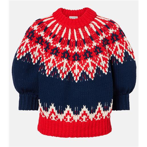Altuzarra pullover marty fair isle in cotone