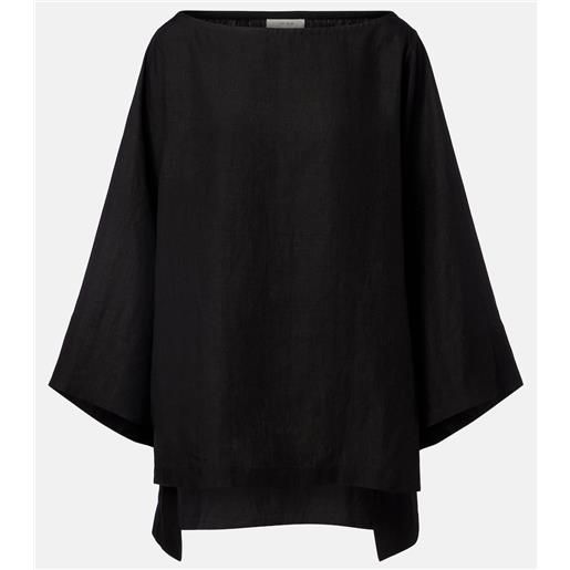 The Row top junia in lino