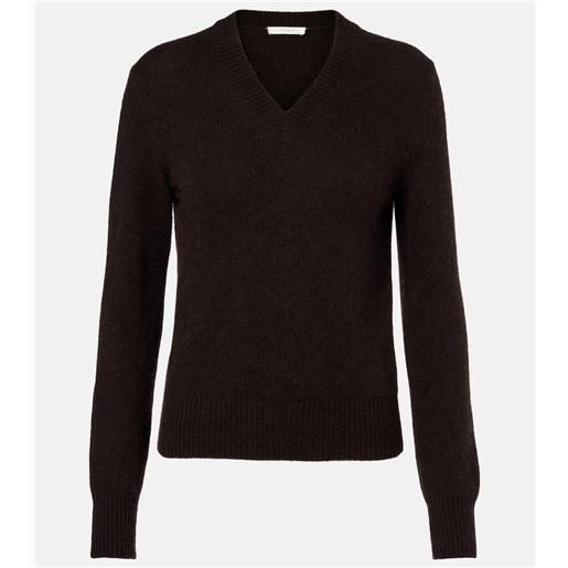 The Row top nalini in maglia di cashmere