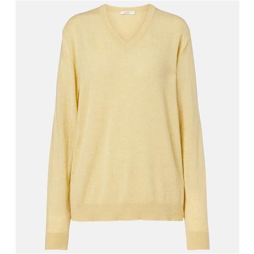 The Row top nian in cashmere