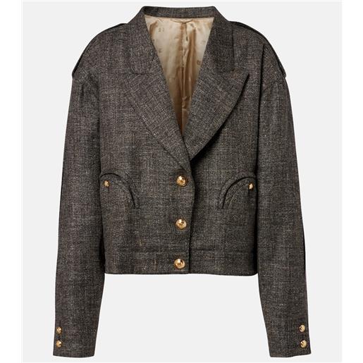 Blaze Milano blazã© milano giacca gloriana charlotte in tweed