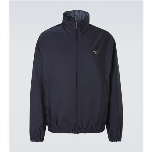Prada giacca reversibile in re-nylon