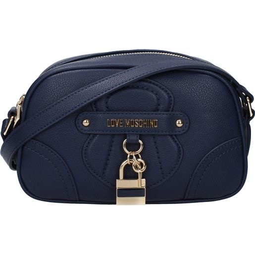 Borsa pelle donna a mano e a tracolla borsa blu borsa VIP
