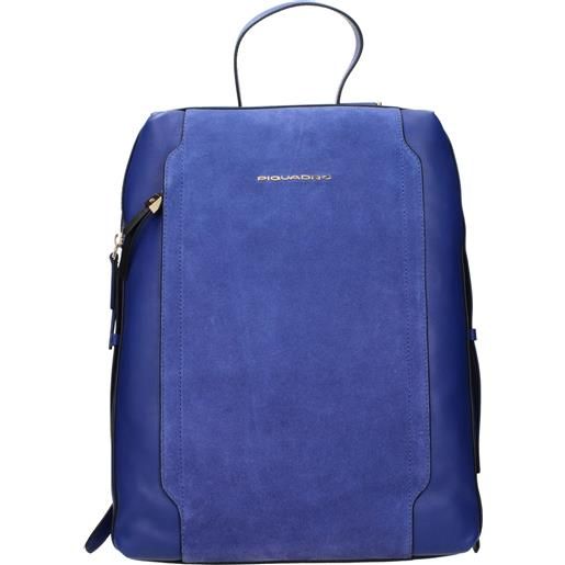 Piquadro zaini e marsupi donna pelle blu