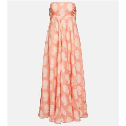 Zimmermann abito midi con stampa