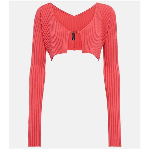 Jacquemus cardigan cropped pralu