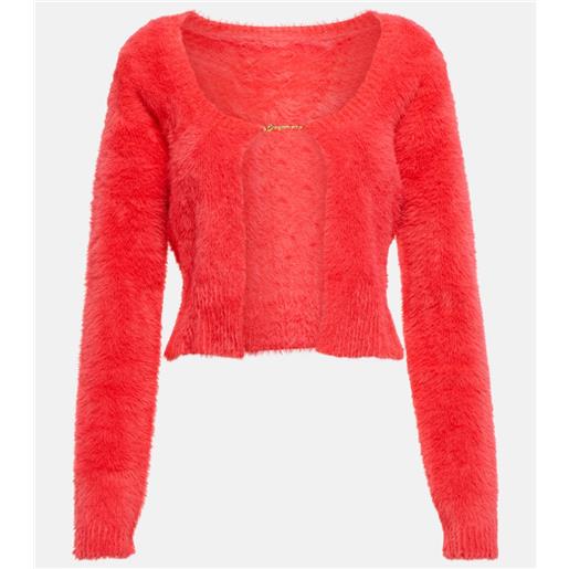 Jacquemus cardigan neve manches longues