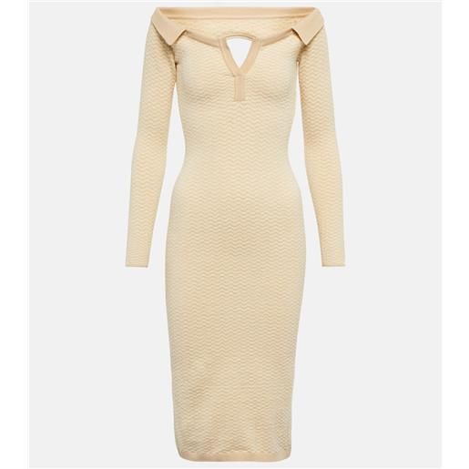 Jacquemus miniabito pampero in misto cotone