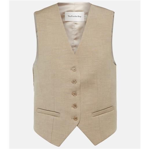 The Frankie Shop gilet gelso