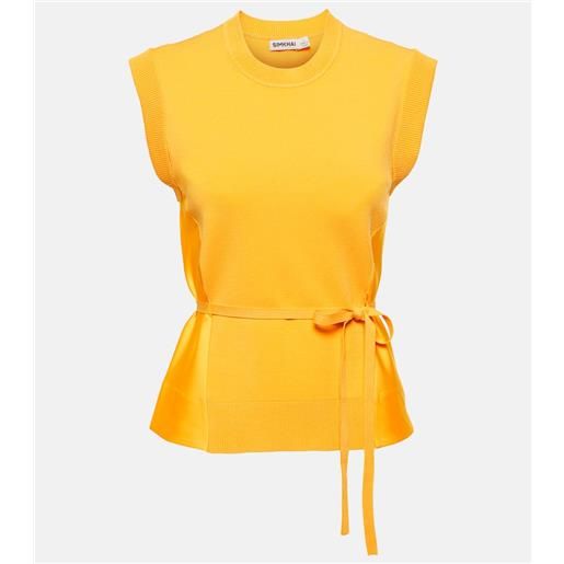 Simkhai top rosalia con cintura