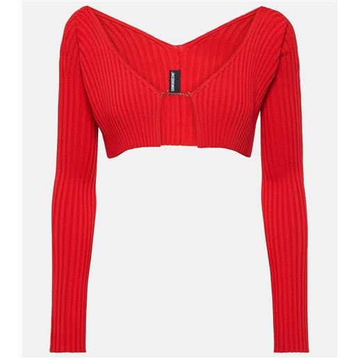 Jacquemus cardigan cropped la maille pralã¹