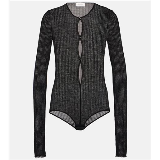 Sportmax body in maglia a coste