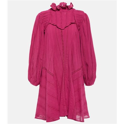Marant Etoile miniabito isma in misto cotone
