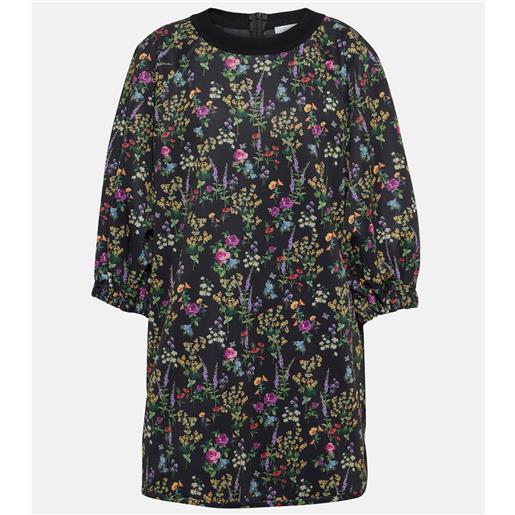 Max Mara miniabito billy in jersey con stampa