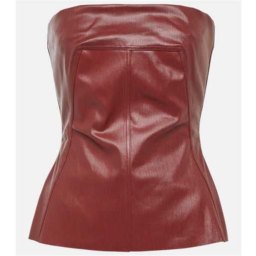 Rick Owens top a fascia di jeans