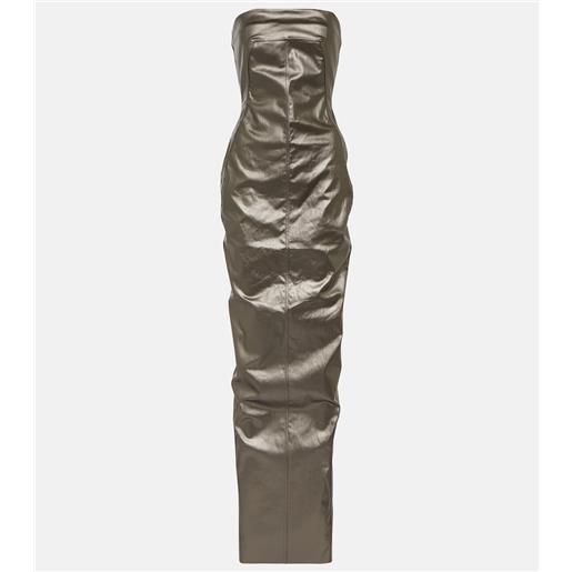 Rick Owens abito lungo di jeans lido
