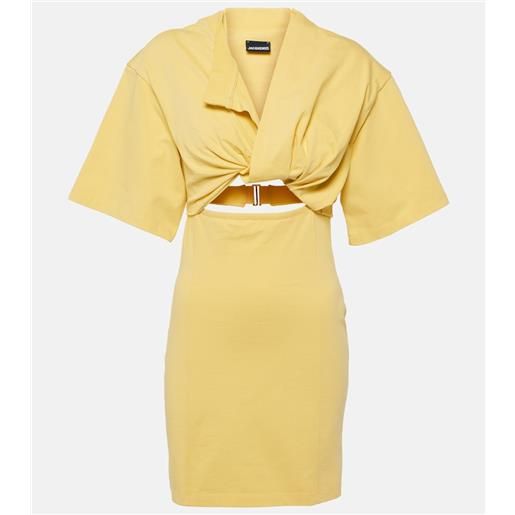 Jacquemus miniabito la robe t-shirt bahia