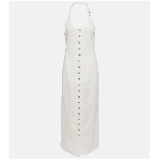 Courreges courrèges abito midi multiflex di jeans