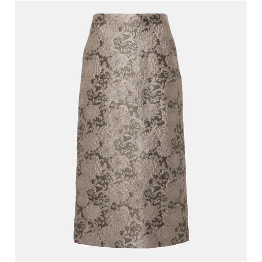 'S Max Mara gonna midi diletta in jacquard
