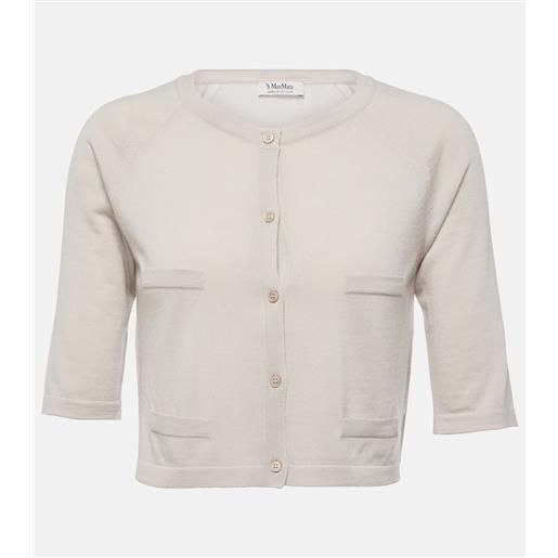 'S Max Mara cardigan cropped in lana
