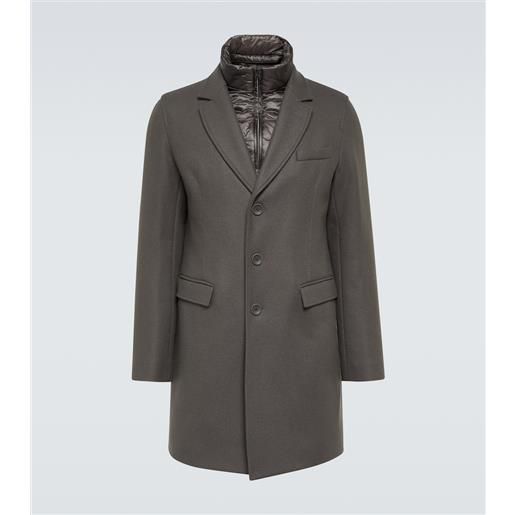 Herno soprabito in misto lana