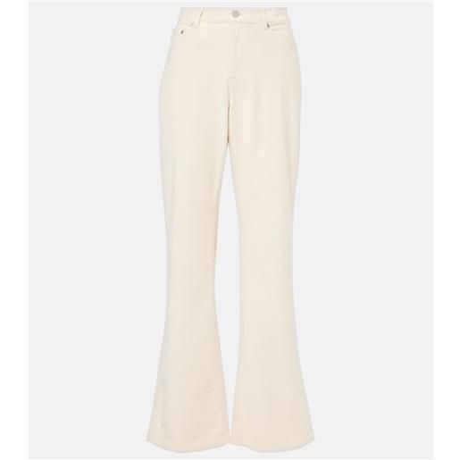 AG Jeans jeans flared padua in velluto a coste