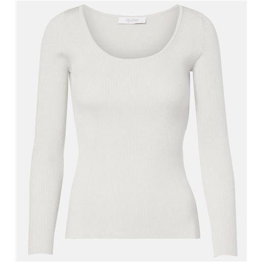 Max Mara leisure - top ondina in lamã©