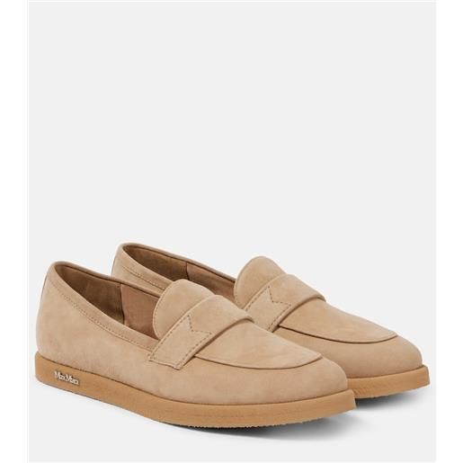 Max Mara mocassini softmoc in suede