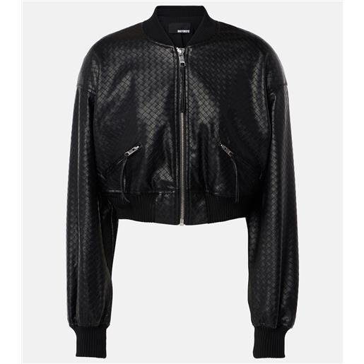 Rotate bomber cropped in similpelle