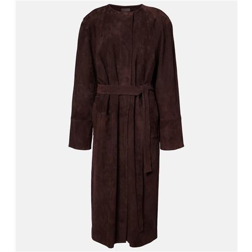 Stouls trench in suede