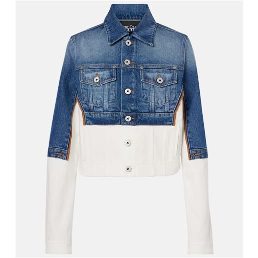 M.i.h Jeans Giacca di Jeans Donna Blu Classica (IT 40, EU 36