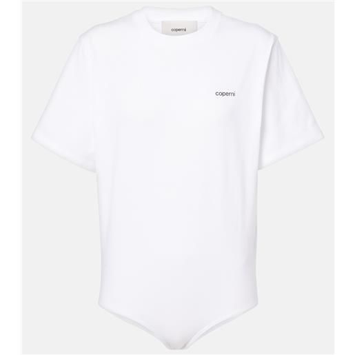 Coperni body in cotone con logo