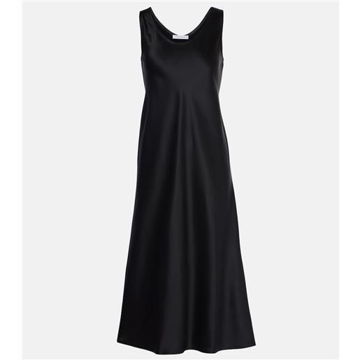 Max Mara abito midi banjo in raso di seta