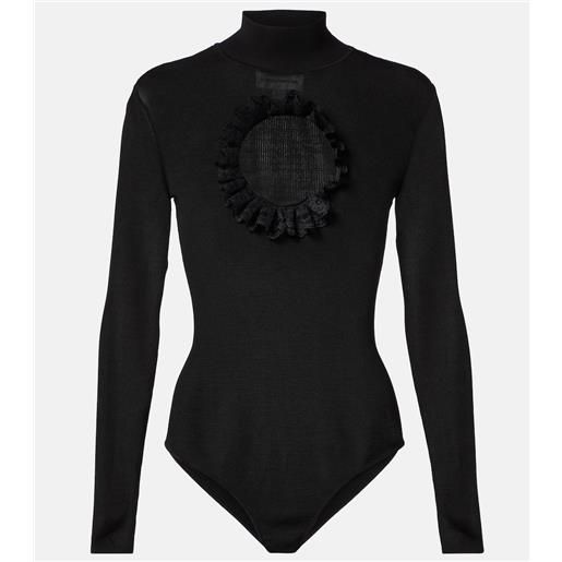 Self-Portrait x christopher kane - body con pizzo e cut-out