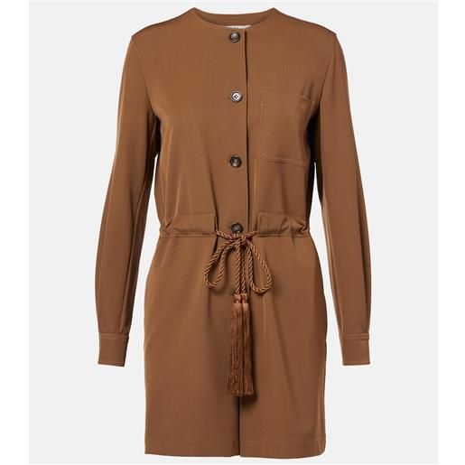 Max Mara jumpsuit corta maine in gabardine