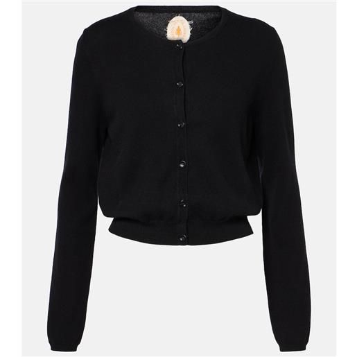 Jardin des Orangers cardigan in cotone e cashmere
