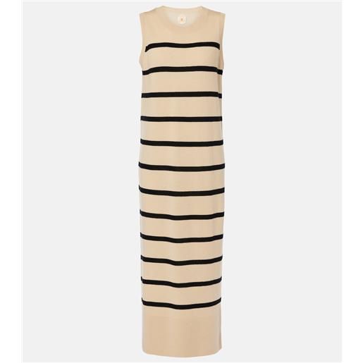 Jardin des Orangers abito lungo in lana e cashmere