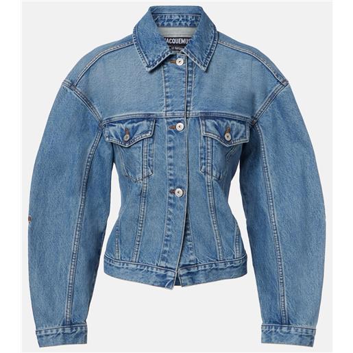Jacquemus giacca di jeans de-nã®mes