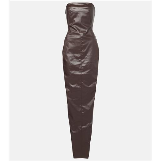 Rick Owens abito lungo di jeans