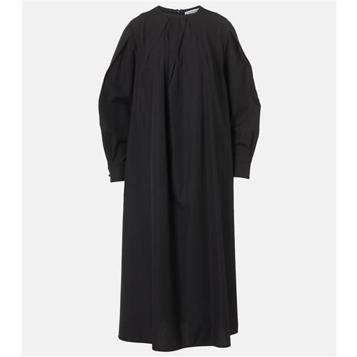 Max Mara abito midi liriche in popeline di cotone