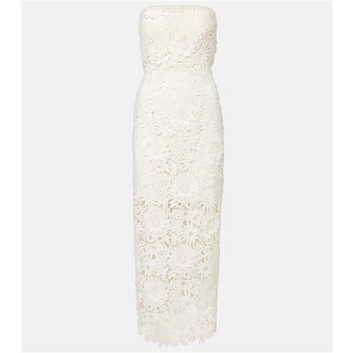 Rotate bridal - abito midi in pizzo