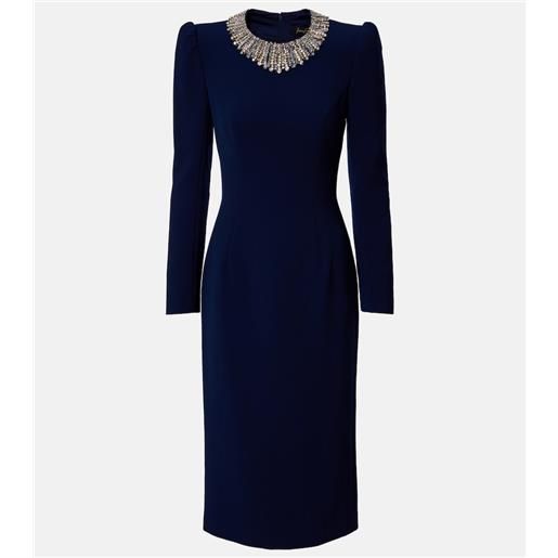 Jenny Packham abito midi cora con cristalli