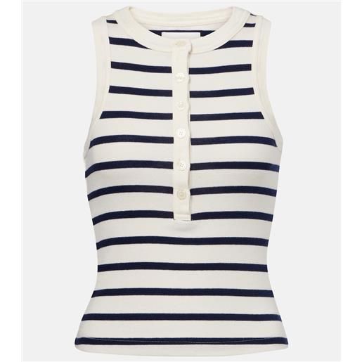 Citizens of Humanity tank top caralyn in misto cotone a righe