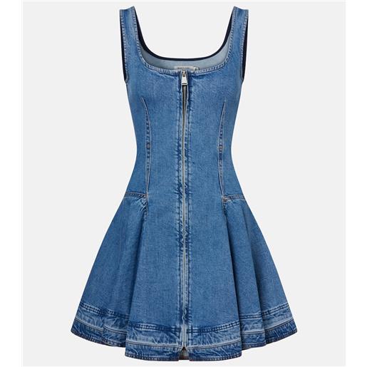 Simkhai miniabito eleodra in denim