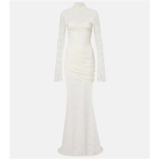 Bananhot abito lungo francisca in pizzo