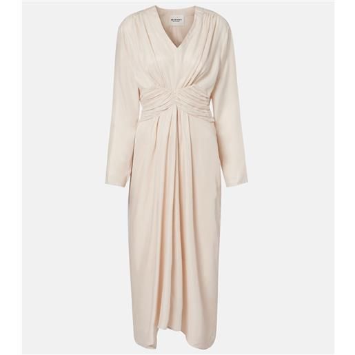 Marant Etoile abito midi con pieghe