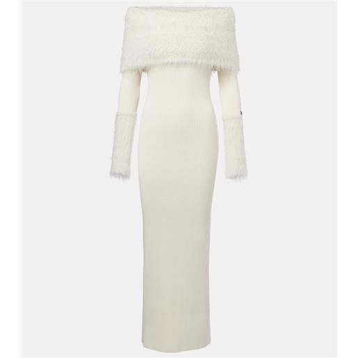 Jean Paul Gaultier abito lungo in maglia a coste