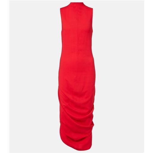 Jacquemus abito midi j in crêpe