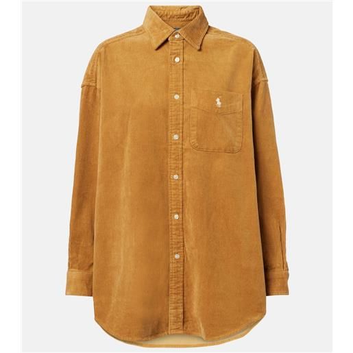 Polo Ralph Lauren camicia in velluto di cotone a coste